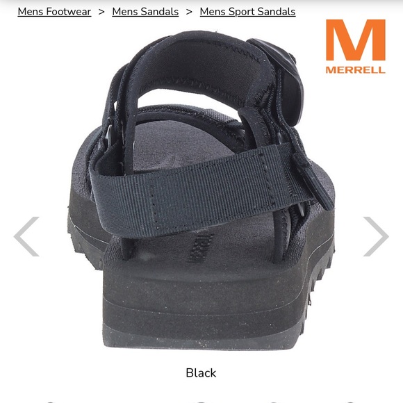 Merrell Men's Alpine Strap Sandal, Size 10 - Picture 3 of 9